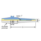 Techniks 23672 | CAT50 Taper x 2.750" Diameter x 3.875" Shank x 3.500" Projection Length SBL6 SlimFIT Toolholder