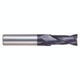 YG1 EM810200 | 20.00mm Diameter x 20.00mm Shank x 38.00mm LOC x 105.00mm OAL x 30 Degree Helix Angle 2 Flute ALTiN Coated Carbide Square End Mill