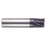 YG1 EM832140 | 14.00mm Diameter x 14.00mm Shank x 18.00mm LOC x 75.00mm OAL x 20 Degree Helix Angle 4 Flute ALTiN Coated Carbide Roughing End Mill