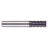 YG1 EM835905 | 20.00mm Diameter x 20.00mm Shank x 38.00mm LOC x 140.00mm OAL x 2.00mm Radius x 45 Degree Helix Angle 6 Flute ALTiN Coated Carbide Corner Radius End Mill