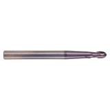 YG1 EM902030 | 3.00mm Diameter x 6.00mm Shank x 6.00mm LOC x 70.00mm OAL x 1.50mm Radius x 30 Degree Helix Angle 2 Flute ALTiN Coated Carbide Ball Nose End Mill
