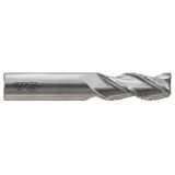 YG1 E5I38920 | 1/2" Diameter x 1/2" Shank x 5/8" LOC x 2-1/2" OAL x 0.060" Radius x 37 Degree Helix Angle 3 Flute Bright Coated Carbide E5I38 Roughing End Mill