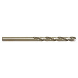YG1 DL603220 | #37 Diameter x 0.104" Shank x 1-7/16" Flute x 6" OAL x 135 Degree Point Angle 2 Flute Bright Coated HSS Co5 DL603 Aircraft Extension Drill