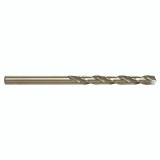 YG1 DL604026 | 13/32" Diameter x 13/32" Shank x 3-7/8" Flute x 12" OAL x 135 Degree Point Angle 2 Flute Bright Coated HSS Co5 DL604 Aircraft Extension Drill