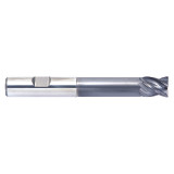 YG1 EMB20641 | 1" Diameter x 1" Shank x 1-1/8" LOC x 3-1/4" LBS x 5-1/2" OAL 4 Flute AlTiN Coated Carbide EMB20 Square End Mill