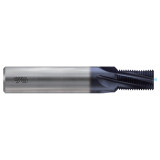 YG1 L427E440 | UN 5/16" - 18 Size x 0.625" Thread Length x 3/8" Shank x 2-1/2" OAL x 15 Degree Helix Angle 3 Flute TiAIN Coated Carbide L427E Helical Flute Thread Mill