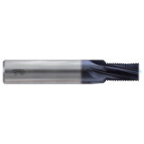 YG1 L427D360 | M M8x1.25mm Size x 0.630" Thread Length x 3/8" Shank x 2-1/2" OAL x 15 Degree Helix Angle 3 Flute TiAIN Coated Carbide L427D Helical Flute Thread Mill