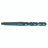 YG1 D1211119 | 4 Morse Taper x 1.2969" Diameter x 14.2500" OAL 2 Flute Oxide Coated HSS Taper Shank Twist Drill
