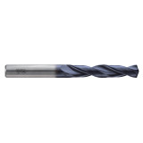 YG1 DB501082 | 8.20mm Diameter x 10.00mm Shank x 61.00mm Flute Length x 103.00mm OAL x 140 Degree Point Angle TiAIN Coated Carbide DB501 Screw Machine Length Drill Bit