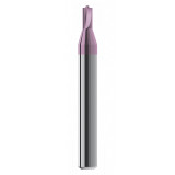 Magafor 888550H0125 | 0.1570" Diameter x 0.1570" Functional Length x 0.0492" Radius Hard'X 8550-H Corner Rounding End Mill