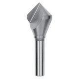 Magafor 84421500000 | 2" Diameter x 0.6300" Shank x 5" OAL 90 Degree Angle Single Flute HSS-E Cobalt Countersink
