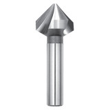 Magafor 84433310000 | 1.2200" Diameter x 0.4720" Shank x 2-1/2" OAL 120 Degree Angle 3 Flute HSS-E Cobalt Countersink