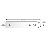 RobbJack MAH-05 | 12.00mm Shank x 110.00mm OAL Uncoated End Mill Holder