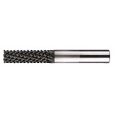 RobbJack P820-201485-1 | 0.500" Diameter x 0.500" Shank x 4.000" OAL DCC Coated Diamond Pattern Router Bit