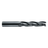 RobbJack WRU-303-24 | 0.750" Diameter x 0.750" Shank x 5.250" OAL 3 Flute Uncoated Roughing End Mill