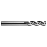 RobbJack AL3-303-16-090 | 0.500" Diameter x 0.500" Shank x 0.090" Radius x 3.500" OAL 3 Flute Uncoated Corner Radius End Mill