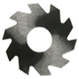 RobbJack M25-0600-08-12 | 8.00mm Diameter x 0.60mm Thickness 12 Teeth Uncoated Slitting Saw