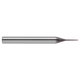 RobbJack MDM-204-02 | 2.00mm Diameter x 6.00mm Shank x 63.00mm OAL 2 Flute AlTiN Coated Ball End Mill