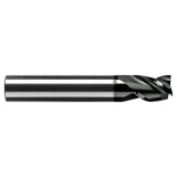 RobbJack ST-341-10-A | 0.312" Diameter x 0.312" Shank x 2.500" OAL 3 Flute AlTiN Coated Corner Chamfer End Mill