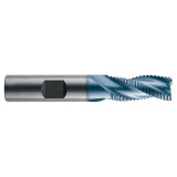 RobbJack STR-303-08 | 0.250" Diameter x 0.250" Shank x 2.500" OAL 3 Flute Uncoated Roughing End Mill