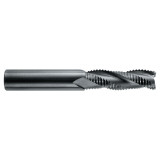 RobbJack WRU-301-24-DLC | 0.750" Diameter x 0.750" Shank x 5.250" OAL 3 Flute DLC Coated Roughing End Mill