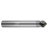 Helical Solutions 86282 | HMAF-AL-4 0.375" Diameter x 0.375" Shank x 2.500" OAL x 0.023" Radius 4 Flute Nplus Coated Barrel Cutter End Mill