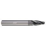 Helical Solutions 87976 | HMAF-AL-4 0.500" Diameter x 0.500" Shank x 4.000" OAL x 1.101" LOC 4 Flute Nplus Coated Barrel Cutter End Mill