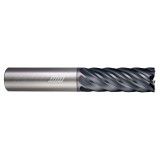 Helical Solutions 88662 | HEV-7 0.125" Diameter x 0.125" Shank x 2.500" OAL x 0.750" LOC 7 Flute Aplus Coated Square End Mill