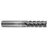 Helical Solutions 88945 | HVAL-C-5 0.750" Diameter x 0.750" Shank x 5.000" OAL x 2.750" LOC 5 Flute Uncoated Corner Radius End Mill