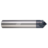 Helical Solutions 88816 | HPCM 0.750" Diameter x 0.750" Shank x 3.000" OAL x 0.214" LOC 4 Flute Aplus Coated Chamfer Mill