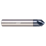 Helical Solutions 88436 | HPCM 0.750" Diameter x 0.750" Shank x 3.000" OAL x 0.273" LOC 3 Flute Zplus Coated Chamfer Mill