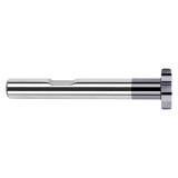 Harvey Tool 721980 | 1/2" Diameter x 1/4" Shank x 3-1/4" OAL 8 Flute Uncoated Keyseat Cutter