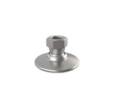 Jergens 32503 | 5/8"-11 Thread Size Tapped Leveling Pad