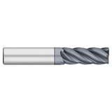 Titan USA TC21338 | 0.5000" Diameter x 0.5000" Shank x 3.0000" OAL x 0.0100" Corner Radius 5 Flute ALCRO-MAX Coated carbide Corner Radius End Mill