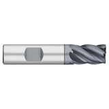 Titan USA TC21343 | 0.5000" Diameter x 0.5000" Shank x 2.5000" OAL x 0.0200" Corner Radius 5 Flute ALCRO-MAX Coated carbide Corner Radius End Mill