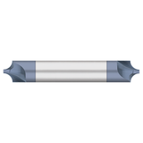 Titan USA TC95393 | 0.1250" Shank x 1.5000" OAL 2 Flute ALTIN Coated Carbide Corner Rounding End Mill