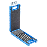 Pferd 15842051 | 4038 5-1/2" Overall Length D91 Grit Needle File Set