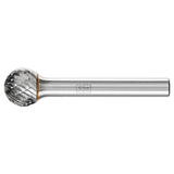 Pferd 21722244 | 22244 1/2" Diameter x 1/4" Shank x 2-3/16" OAL x 7/16" LOC Annealed cast iron Burr