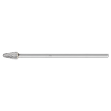 Pferd 21722754 | 22754 1/2" Diameter x 1/4" Shank x 6-7/8" OAL x 1" LOC Annealed cast iron Burr