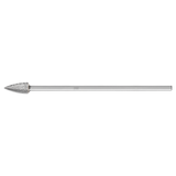 Pferd 22760 | 22760 1/2" Diameter x 1/4" Shank x 6-7/8" OAL x 1" LOC Annealed cast iron Burr