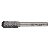 Pferd 21724452 | 24452 7/16" Diameter x 1/4" Shank x 2-3/4" OAL x 1" LOC Annealed cast iron Burr