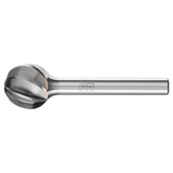 Pferd 21724595 | 24595 5/8" Diameter x 1/4" Shank x 2-5/16" OAL x 9/16" LOC Aluminum Burr