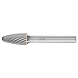 Pferd 21724701 | 24701 3/8" Diameter x 1/4" Shank x 2-1/2" OAL x 3/4" LOC Annealed cast iron Burr