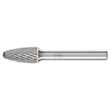 Pferd 21724702 | 24702 3/8" Diameter x 1/4" Shank x 2-1/2" OAL x 3/4" LOC Annealed cast iron Burr