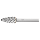 Pferd 21724728 | 24728 1/2" Diameter x 1/4" Shank x 2-3/4" OAL x 1" LOC Case-hardened steels Burr