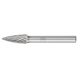 Pferd 21724792 | 24792 5/16" Diameter x 1/4" Shank x 2-1/2" OAL x 3/4" LOC Annealed cast iron Burr