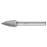 Pferd 21724801 | 24801 3/8" Diameter x 1/4" Shank x 2-1/2" OAL x 3/4" LOC Annealed cast iron Burr