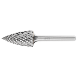 Pferd 21724838 | 24838 5/8" Diameter x 1/4" Shank x 2-3/4" OAL x 1" LOC Case-hardened steels Burr