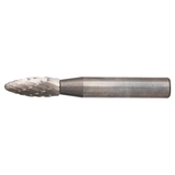 Pferd 24863 | 24863 1/4" Diameter x 1/4" Shank x 1-15/16" OAL x 5/8" LOC Bronze Burr