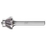 Pferd 21725045 | 25045 5/8" Diameter x 1/4" Shank x 2-1/4" OAL x 3/16" LOC Annealed cast iron Burr